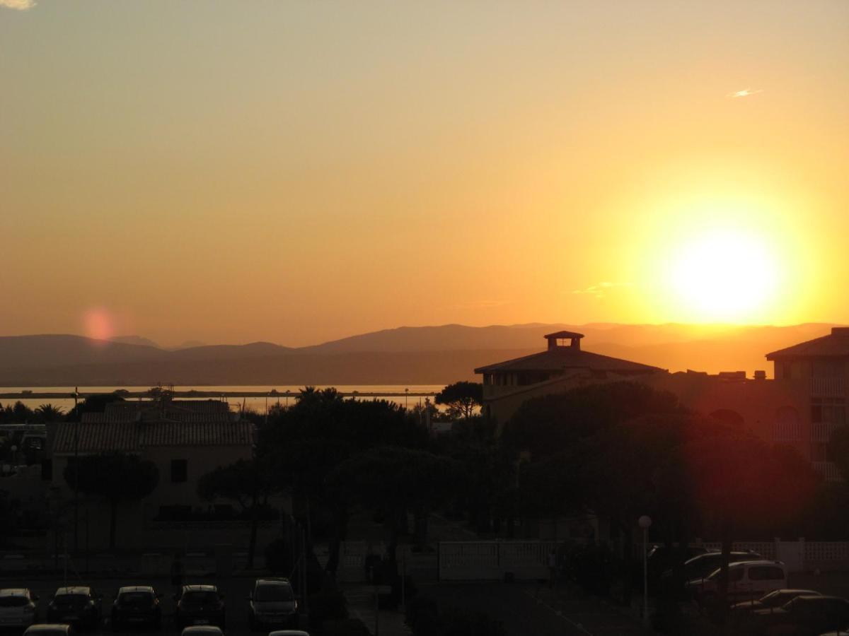 Studio Bambou - Piscine - Acces Direct A La Plage - Lydia Playa Daire Le Barcarès Dış mekan fotoğraf