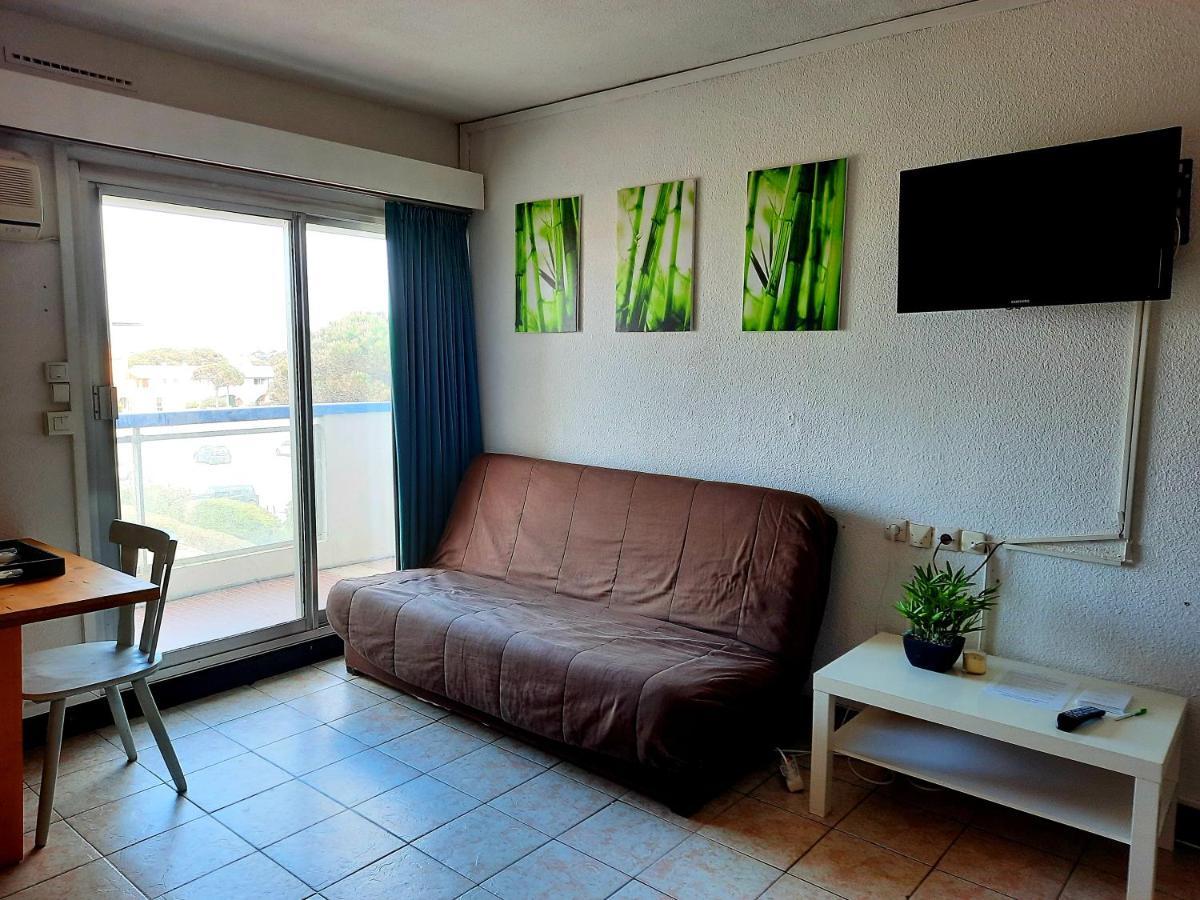 Studio Bambou - Piscine - Acces Direct A La Plage - Lydia Playa Daire Le Barcarès Dış mekan fotoğraf